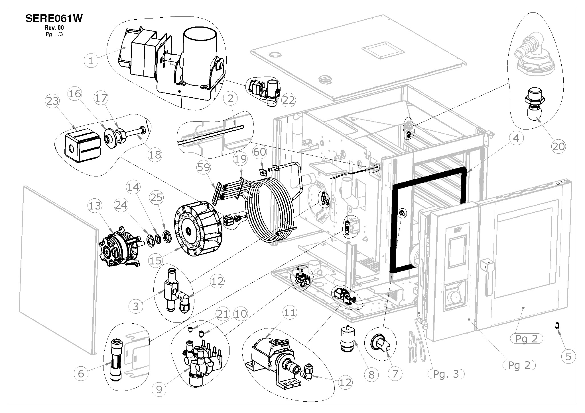 Spare Parts Drawing
