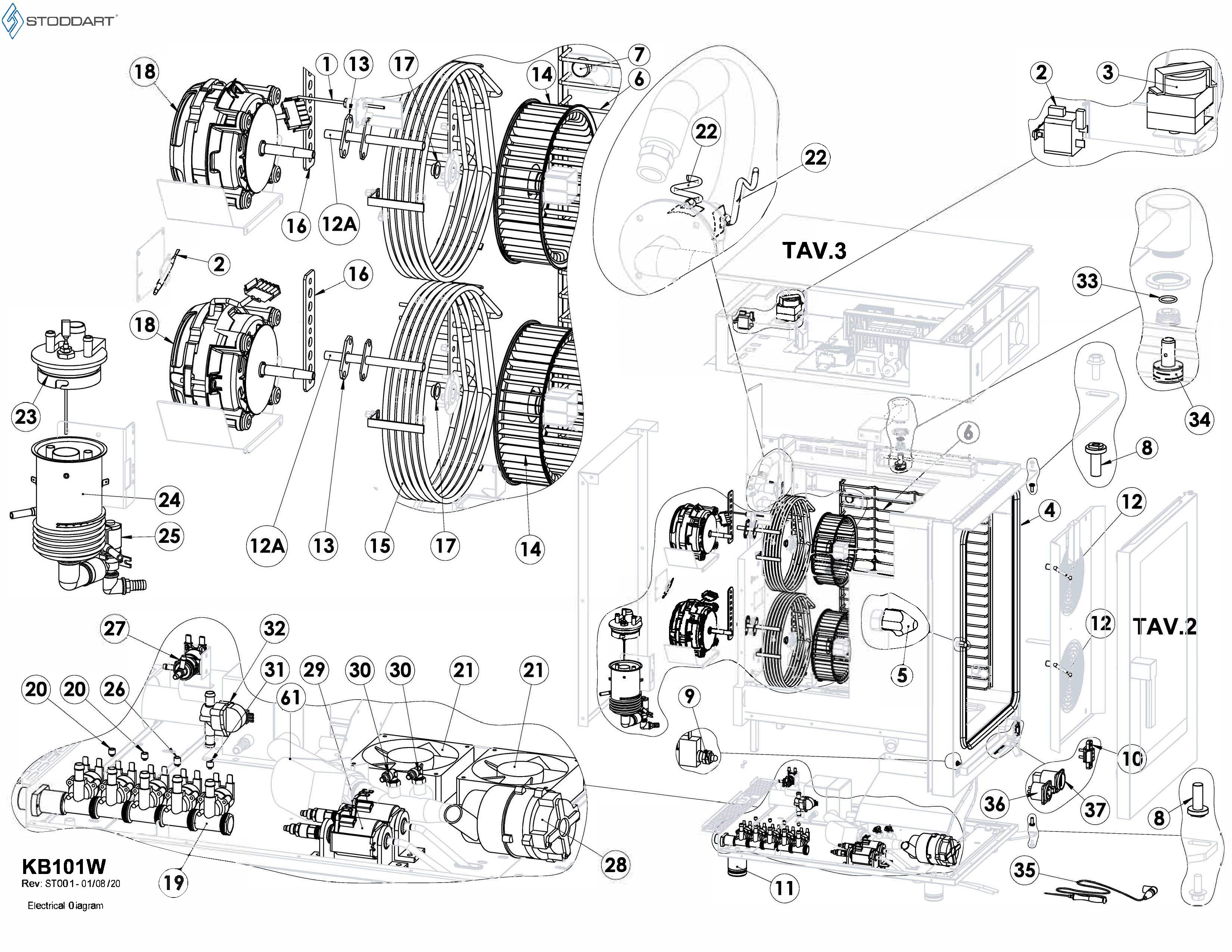 Spare Parts Drawing