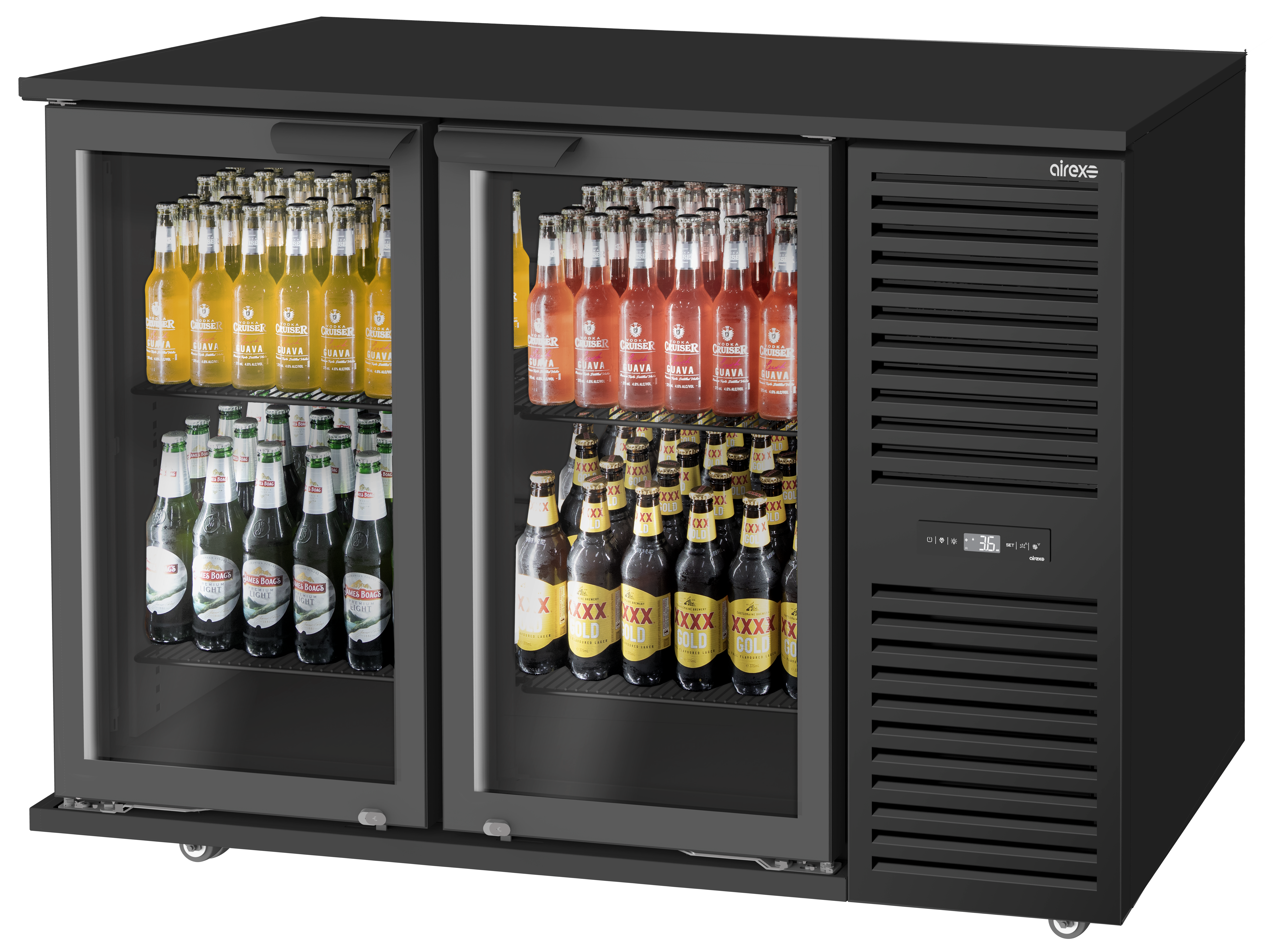 Airex 2 door Full Height Back Bar