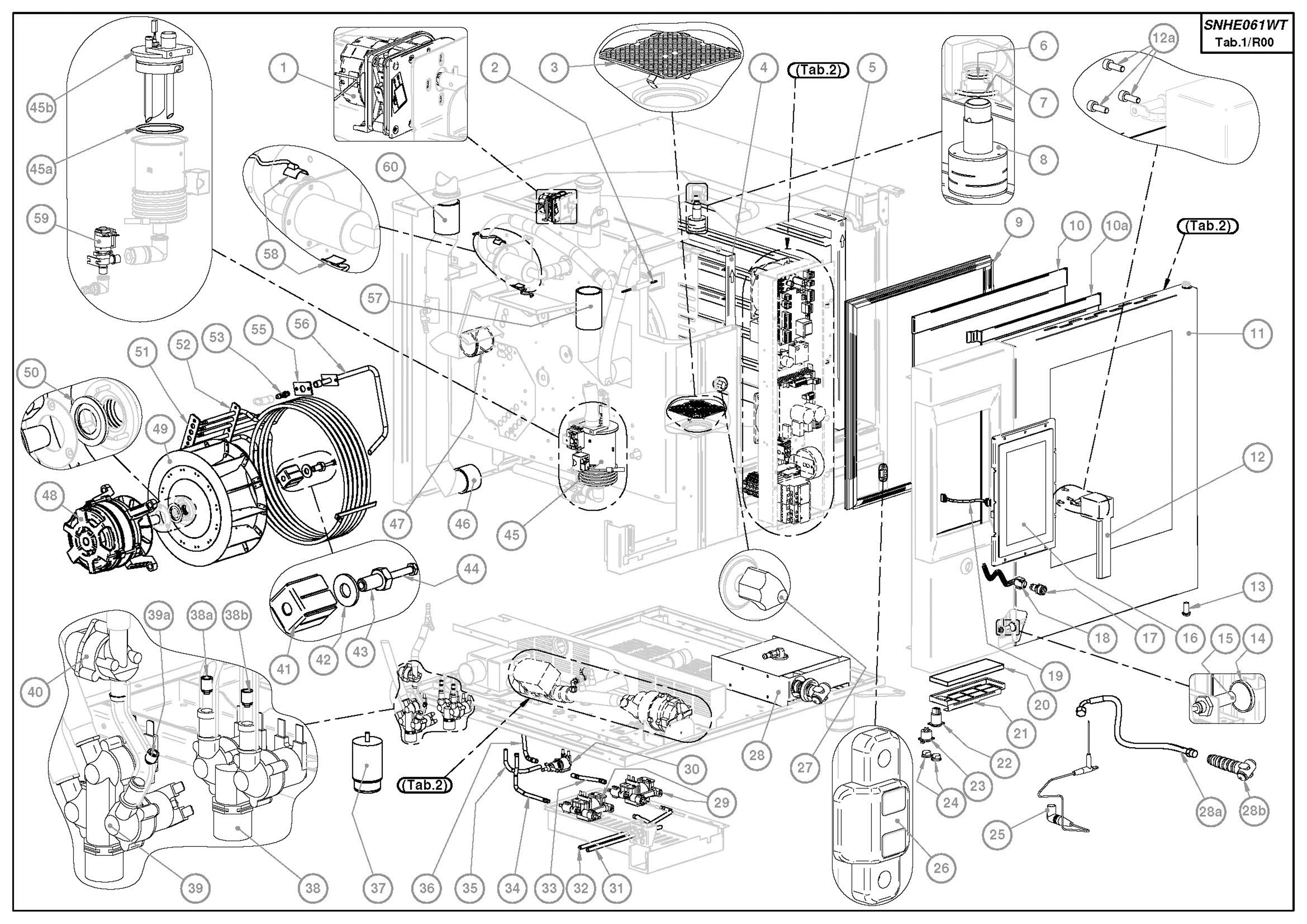 Spare Parts Drawing