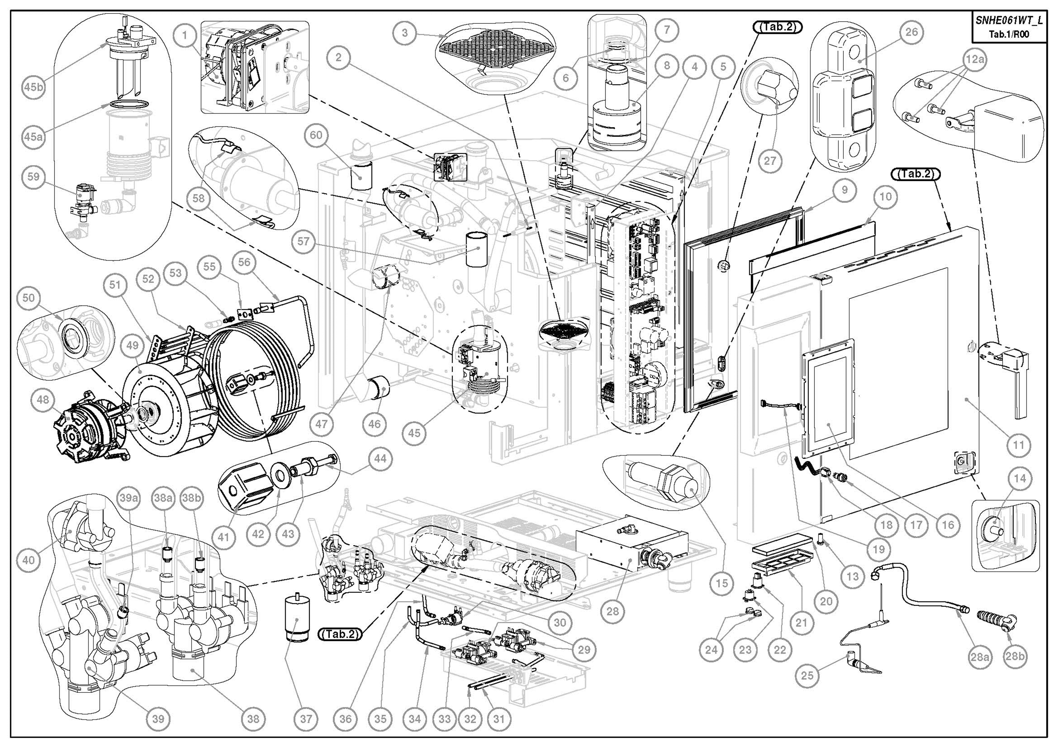 Spare Parts Drawing