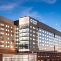 The exterior of the University Health building in San Antonio