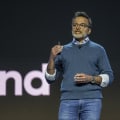 Hyland speaker presenting on content innovation