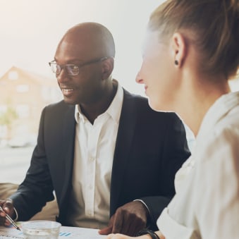 Three co-workers confirm their decision to choose Hyland as their new content management partner.