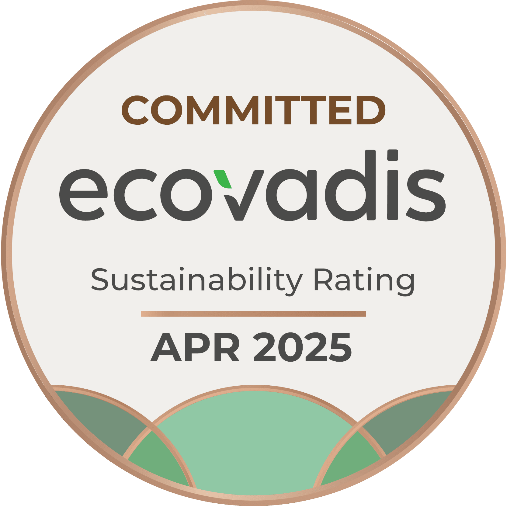 2025 EcoVadis Badge