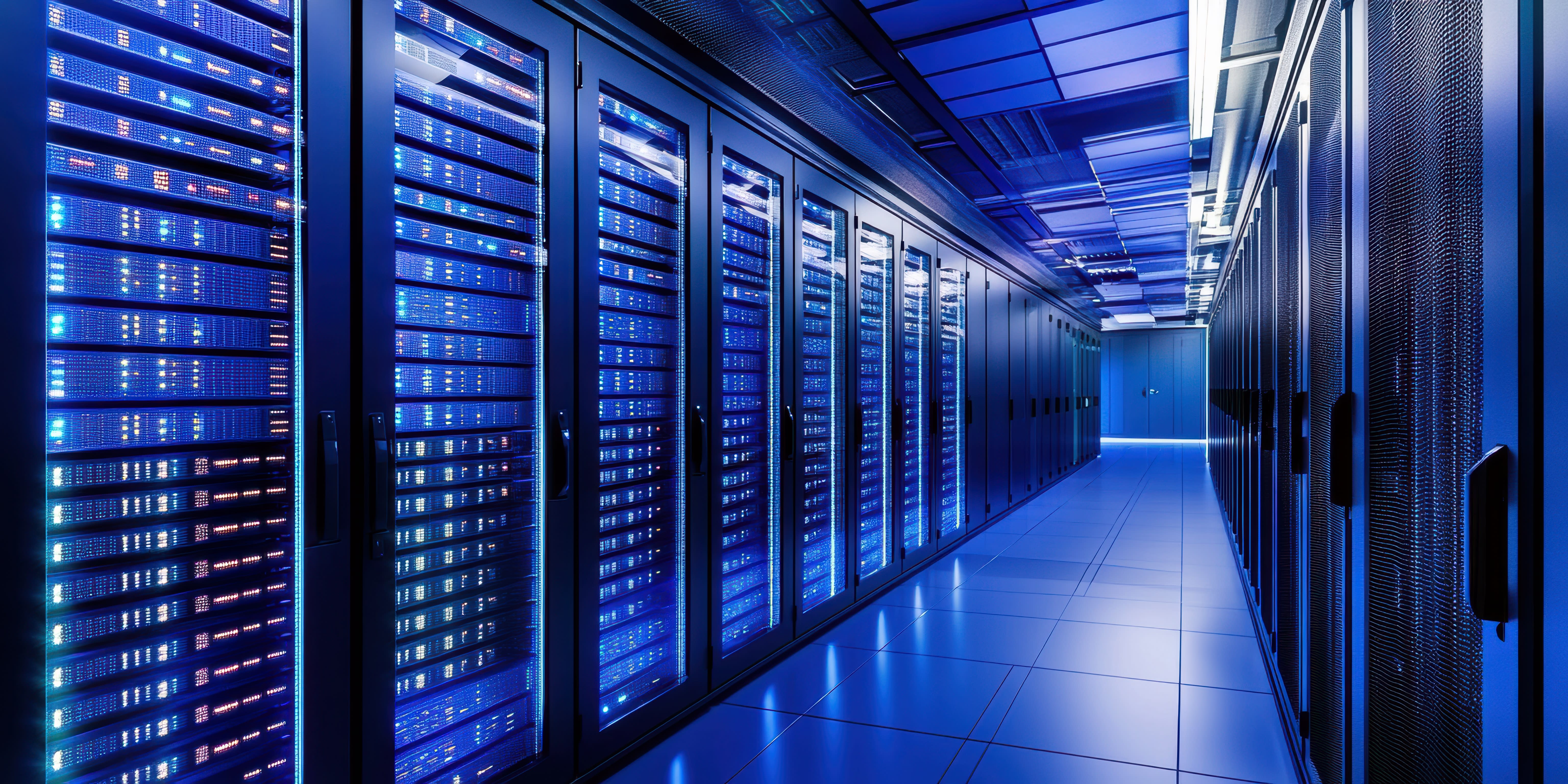 server room hallway