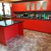 Cocina Rojo Coral