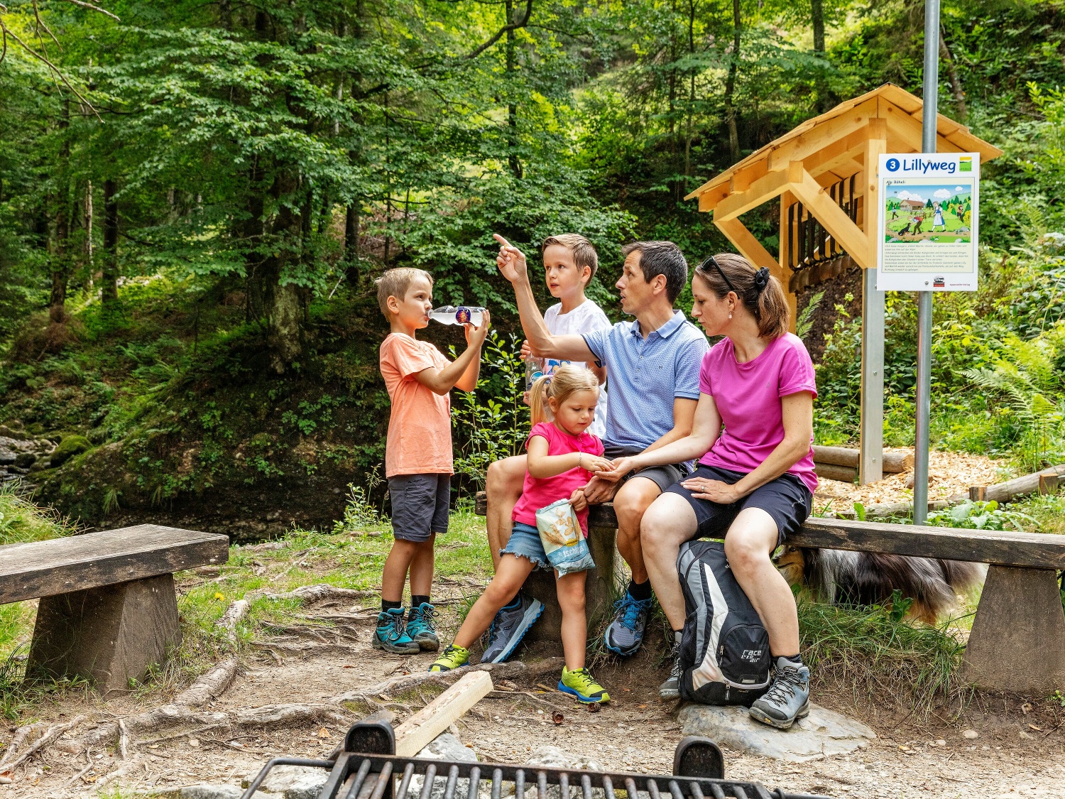 Lillyweg Familienwanderung