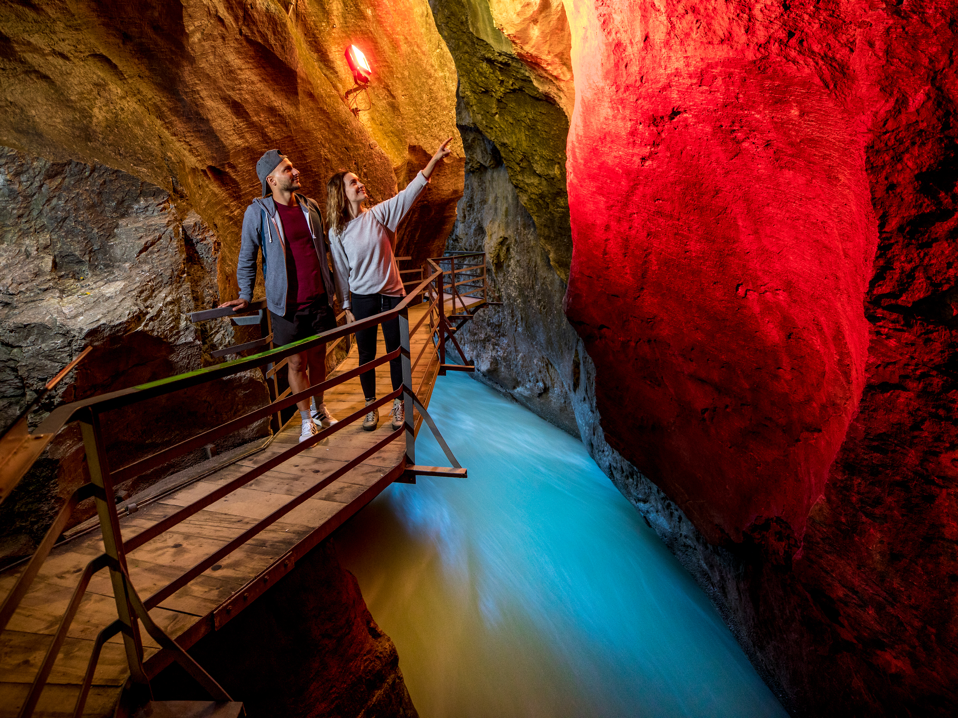 Wanderung durch die Aareschlucht