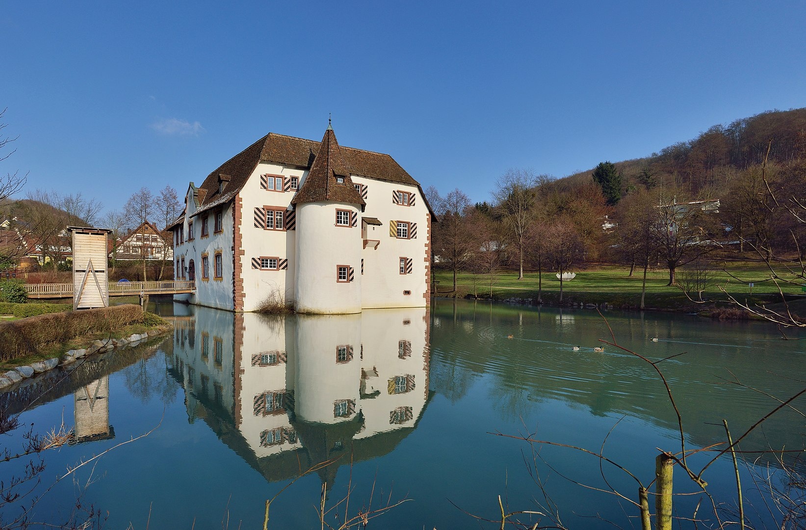 Riehen zum Inzlinger Wasserschloss