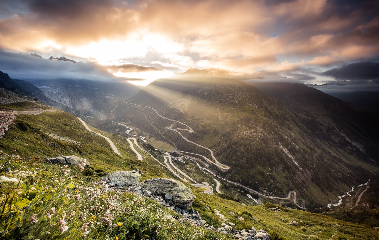 Alp Lenges-Furkapass-Wanderung