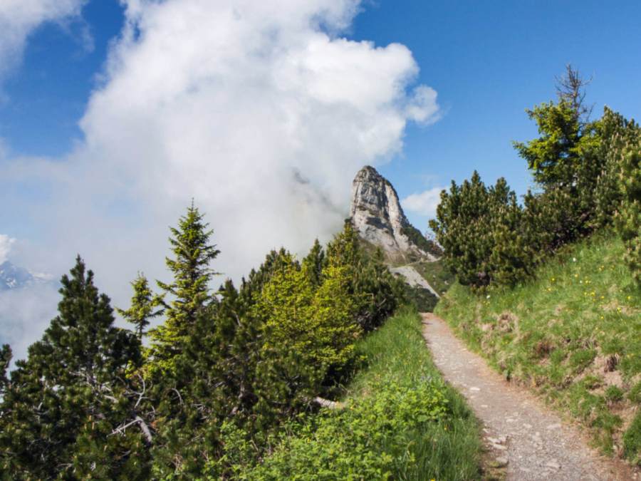 Geologischer Panoramaweg beim Hohen Kasten