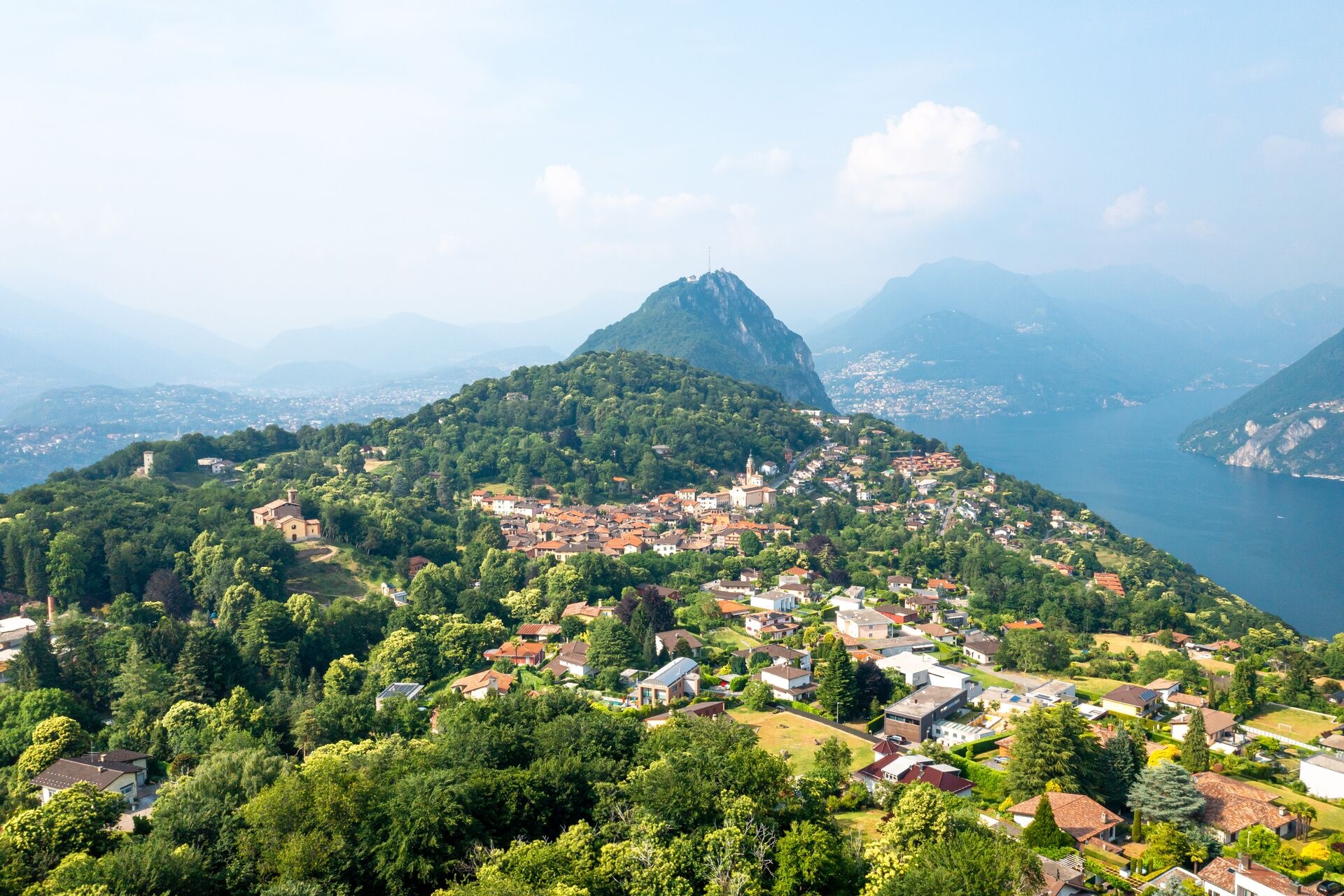 San Salvatore-Carona-Wanderung