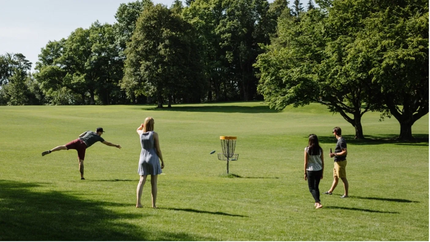 Discgolf auf dem Gurten