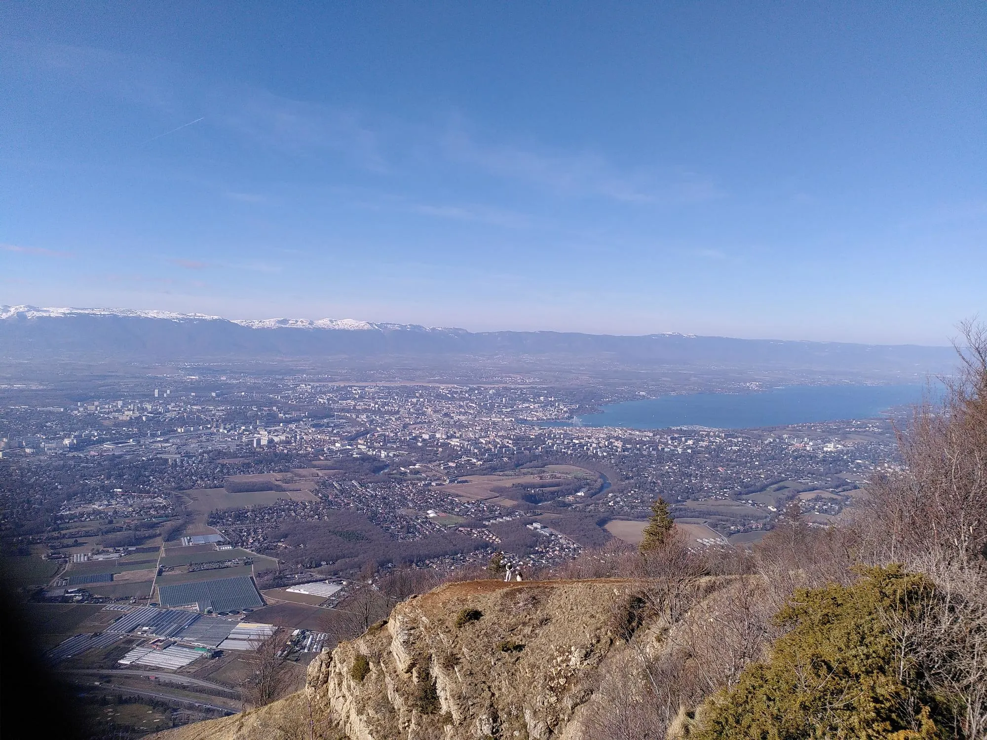 Salève über Grand Gorge