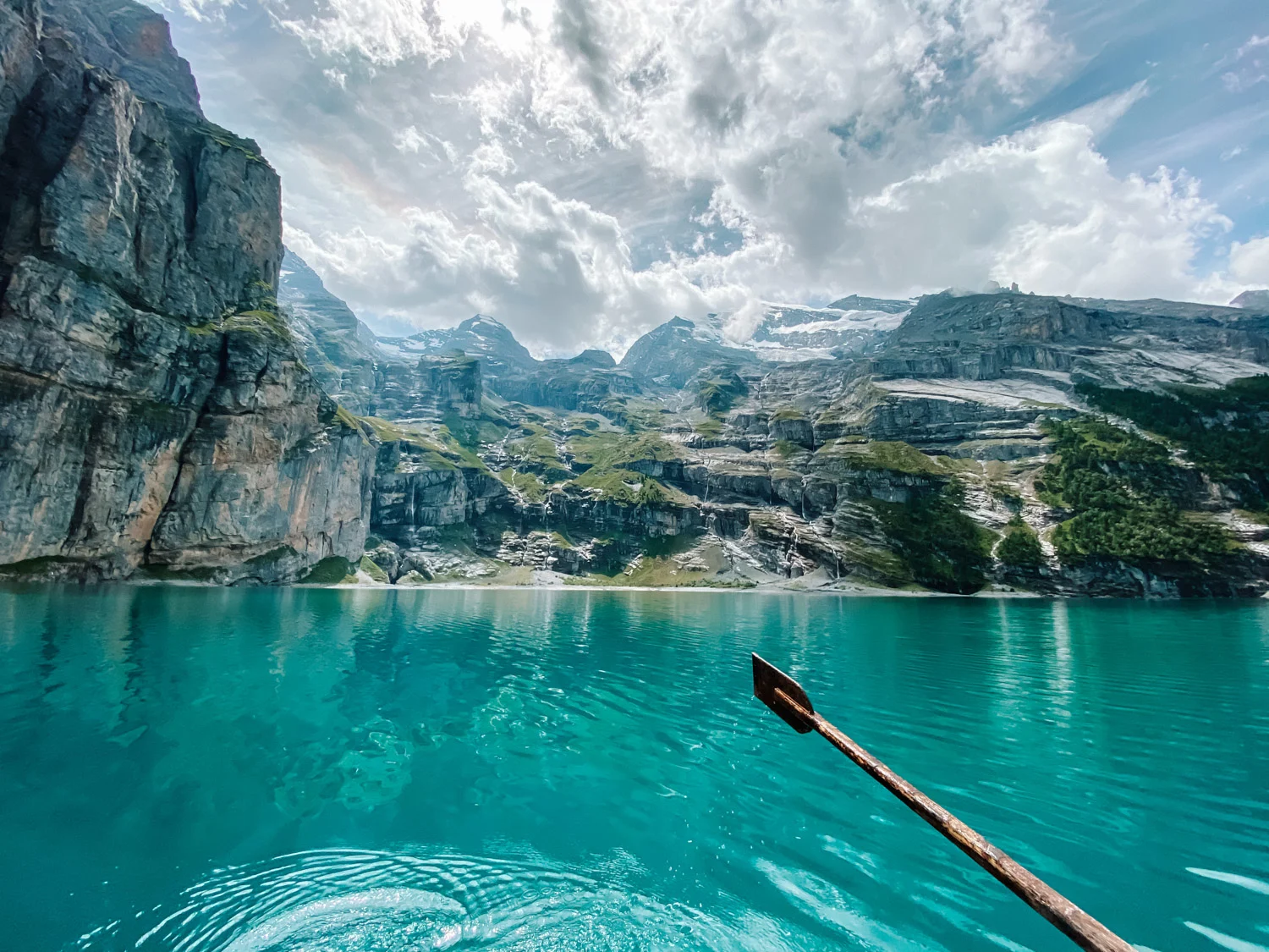 Ruderboot Oeschinensee