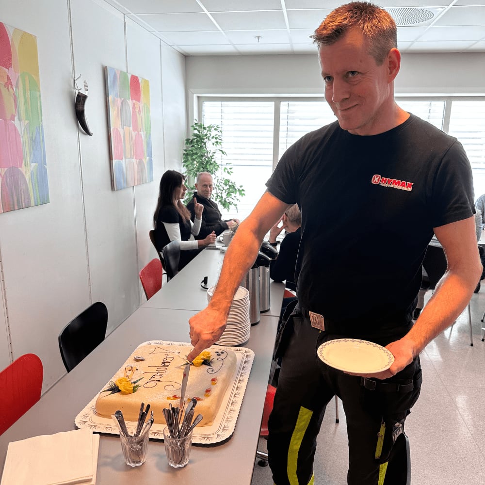 Hedret for lang tjeneste