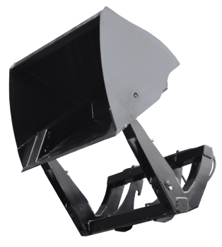 VOLUMSKUFFE  1400MM 740L MED HØY TIPP GIANT STANDARD