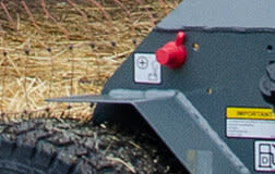 Utvendig påkopling for hjelpestart eller lading