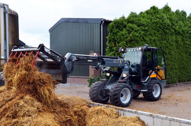 Siloklo med tinder, 1100 mm, 6/5, compact feste