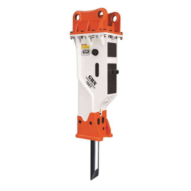 Hydraulisk hammer, Inkludert S50 HK feste og slanger ferdig montert og testet.