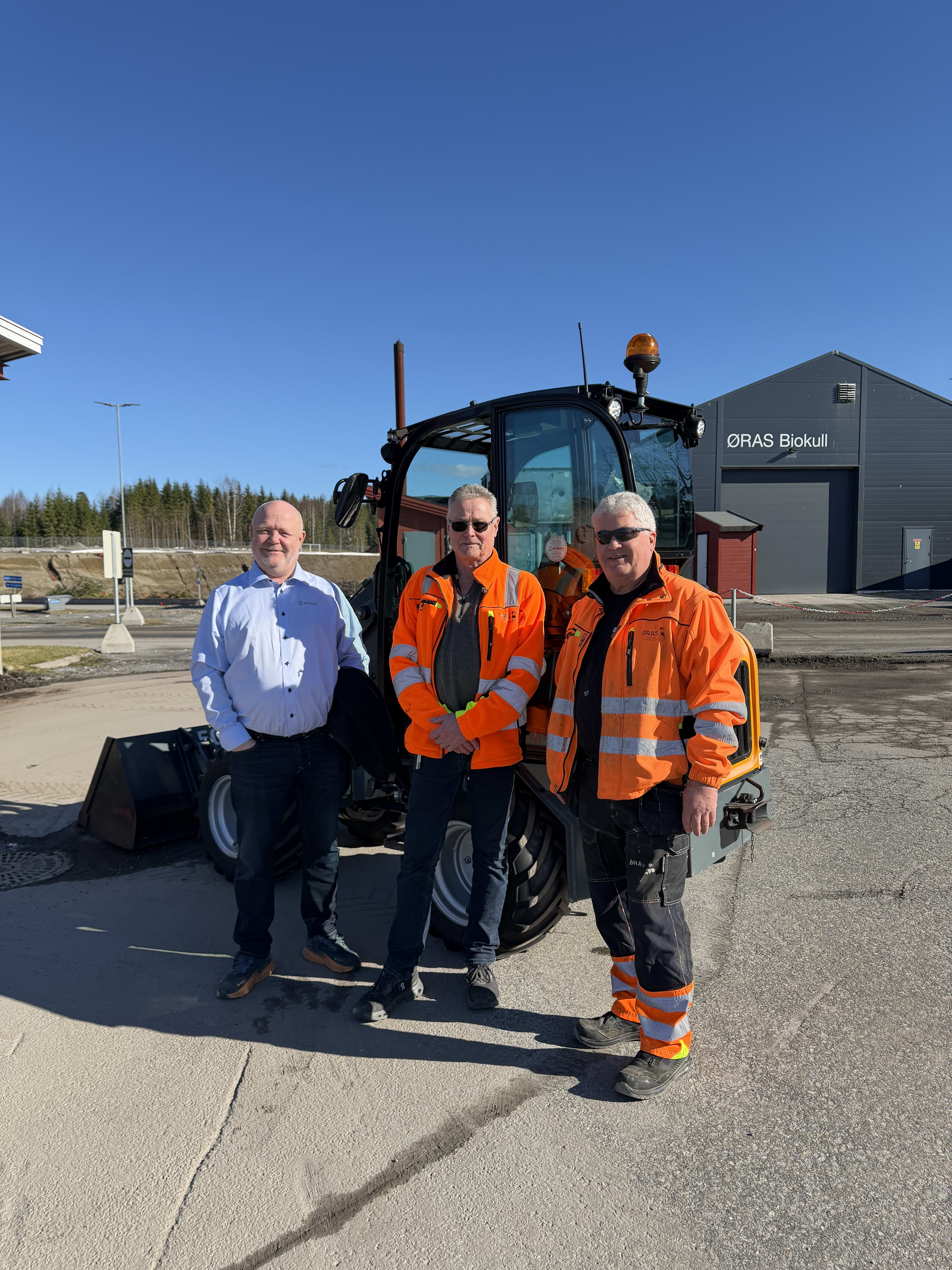 Giant D337THD på gjenvinningsstasjon