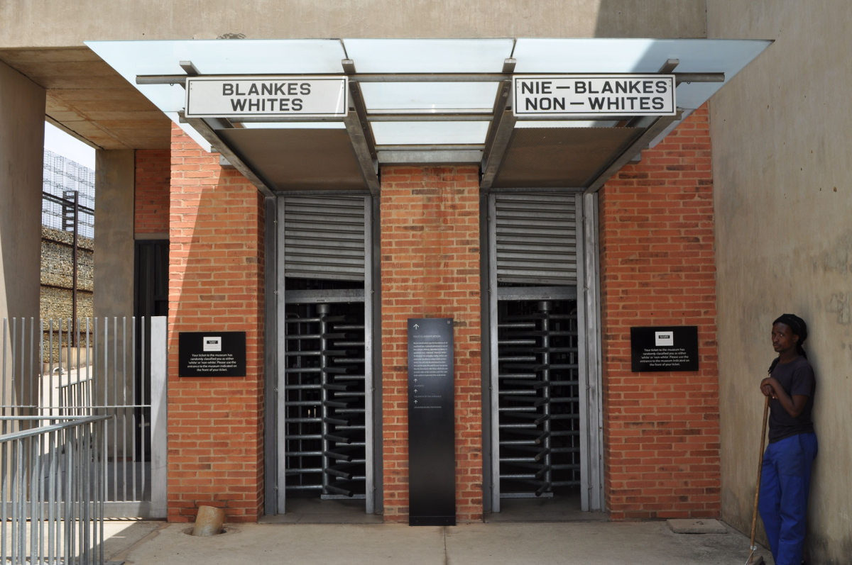 type of tourists who might visit apartheid museum