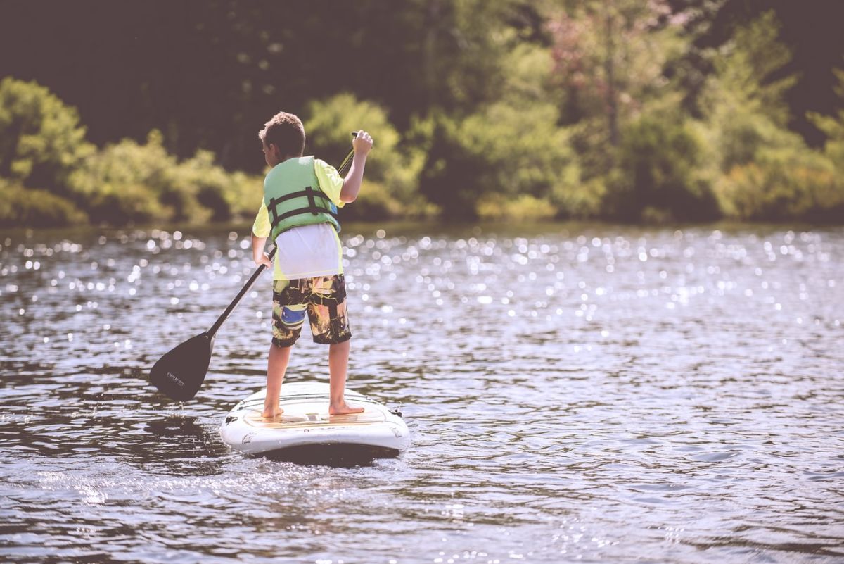 Stand Up Paddleboarding Around The Waterfront in Cape Town