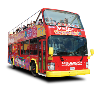 City sightseeing double decker bus