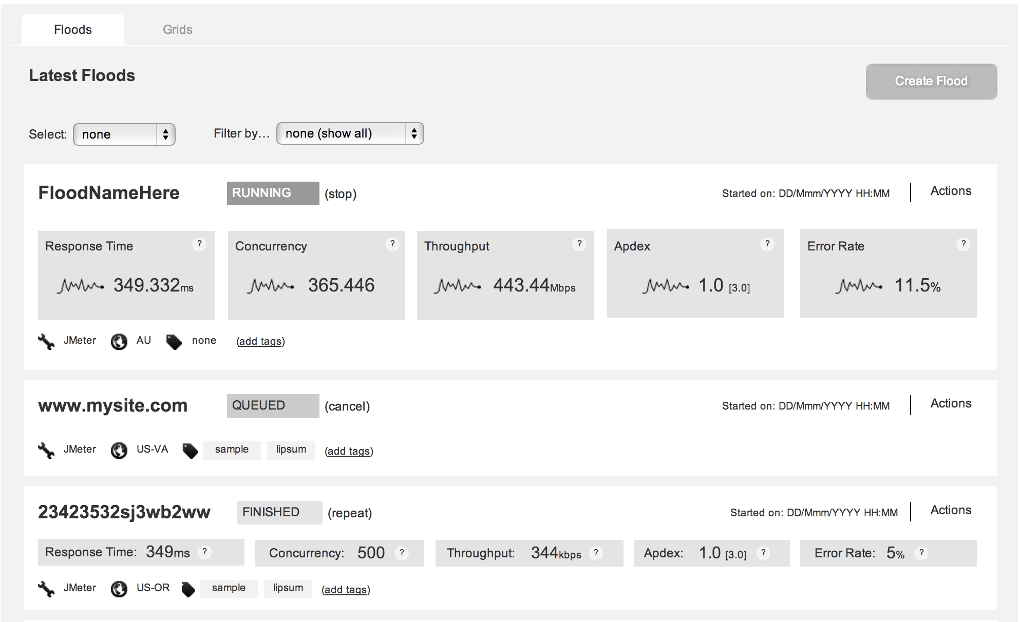 flood io interface