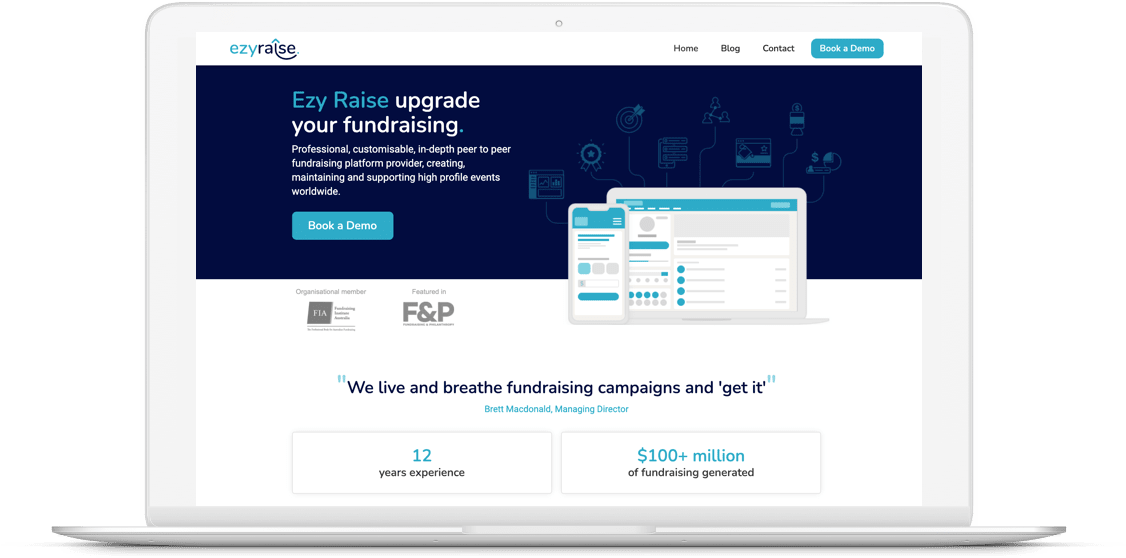 ezyraise screenshot