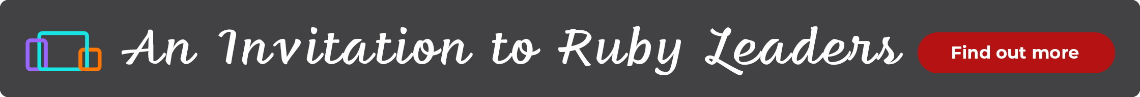 A call to all Ruby Leaders