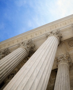 Courthouse columns