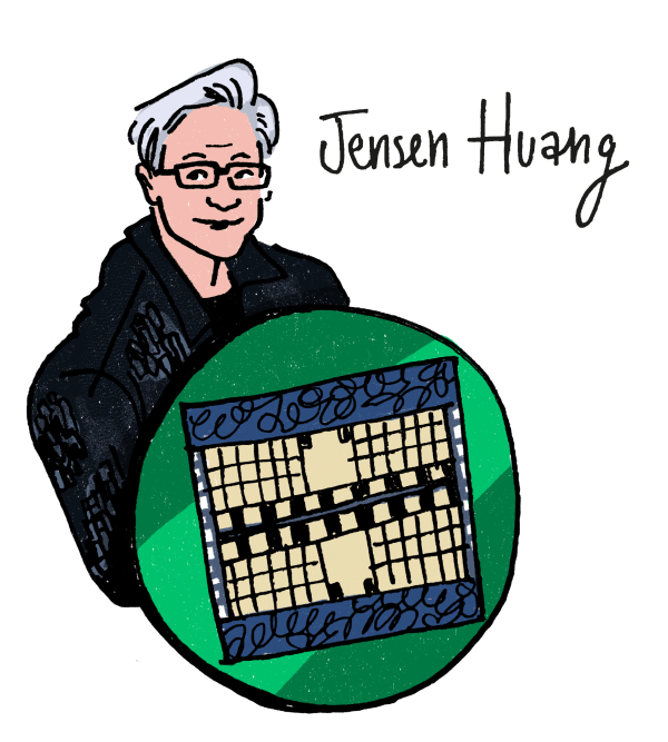 Nvidia’s Jensen Huang adds innovation to presentation
