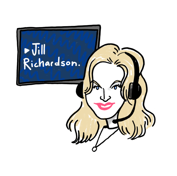 Teleprompter Jill Richardson tells all