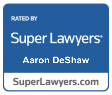 Aaron DeShaw SuperLawyers 2022
