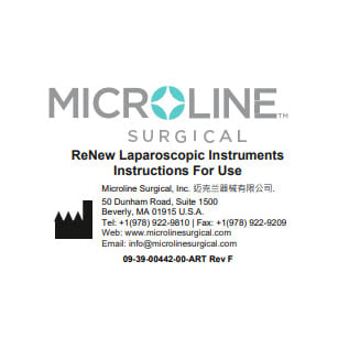 ReNew Laparoscopic Instruments Instructions For Use
