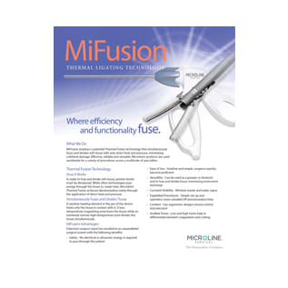 MiFusion Product Brochure