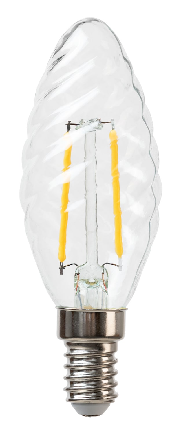 12V LED filament C35 4W E14