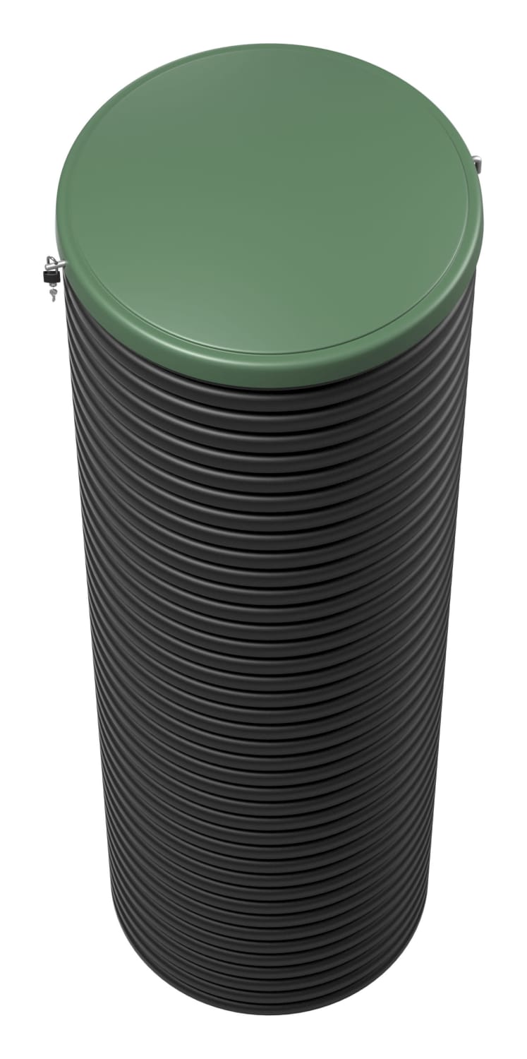 Brønnring med lokk 2 meter