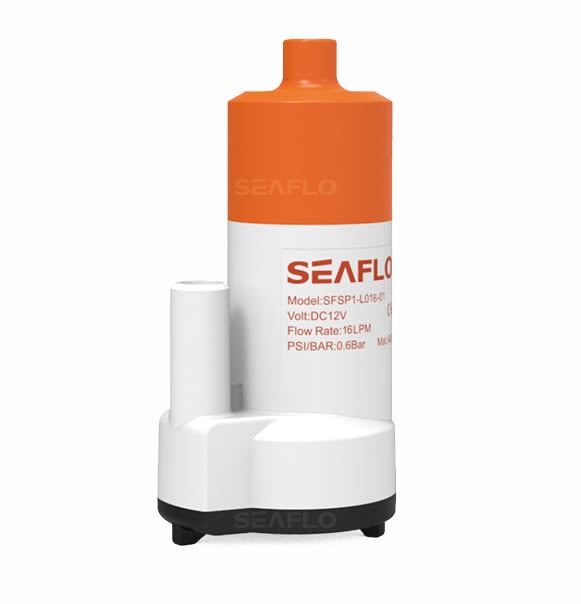 Seaflo 12V senkepumpe 16 liter