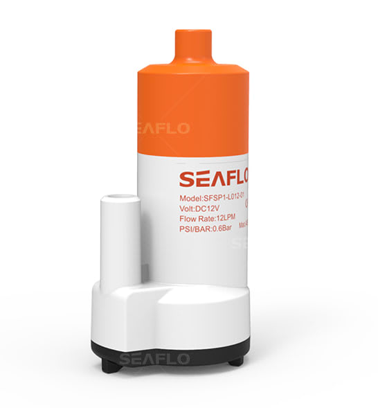 Seaflo 12V senkepumpe 12 liter