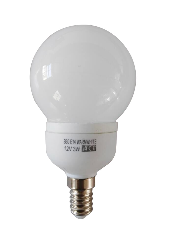 12V Led Pære 3W SMD E 14