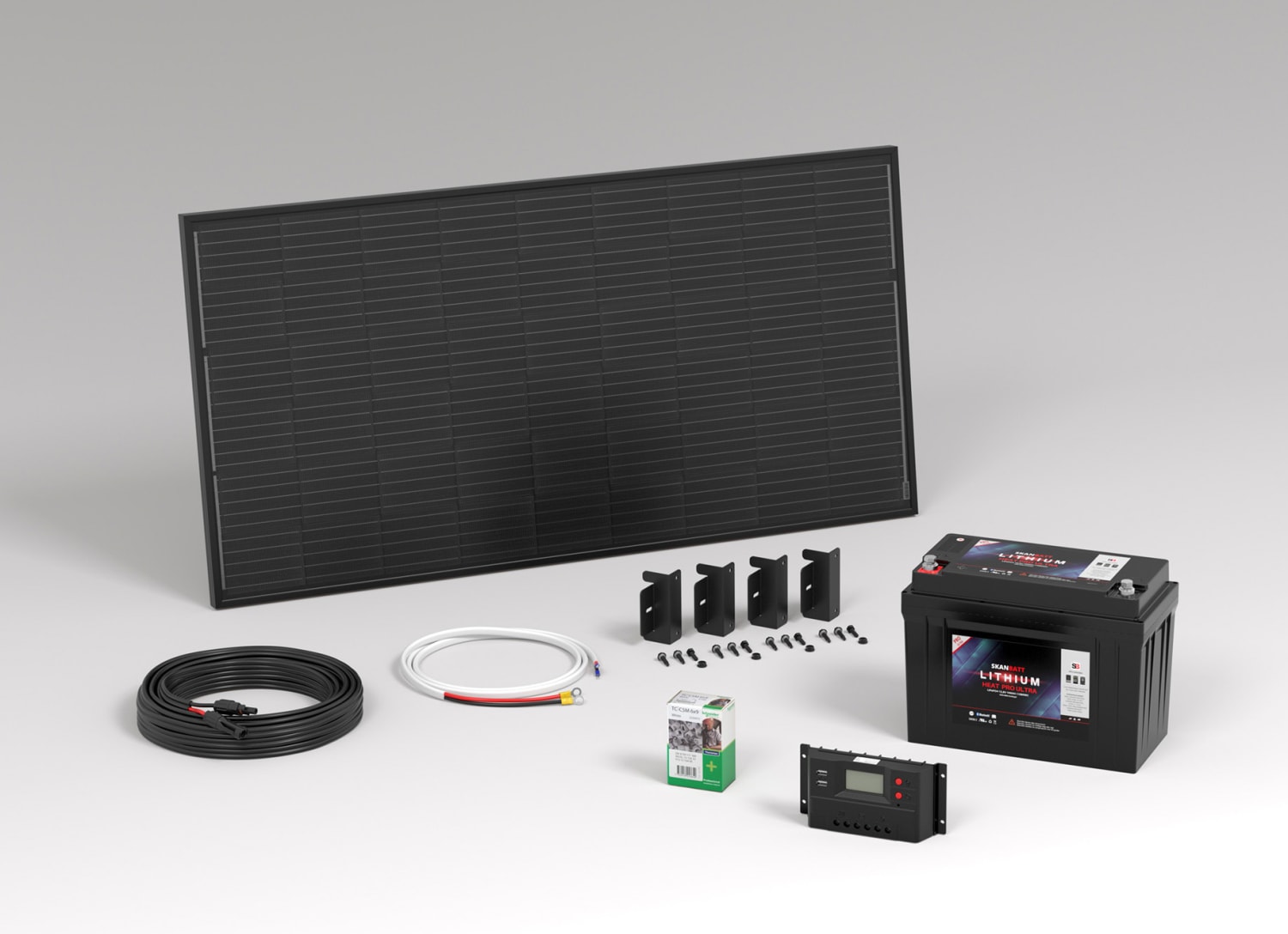 Solcellepakke 110W 100Ah ULTRA
