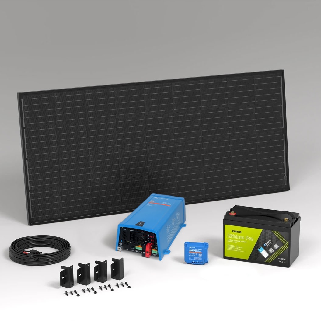 Kraftpakke 12V Multiplus 500VA 220W 100A Lithium