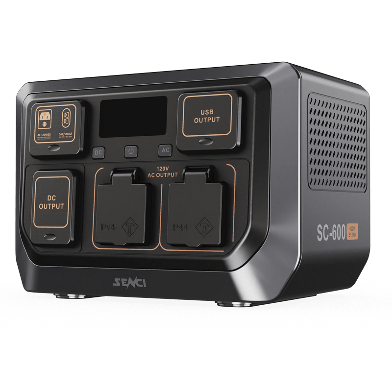 SENCI Lithium 512Wh Power Station 600W (1200W) inverter