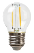 12V LED filament G45 2W E27