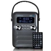 DAB Radio Sort - Oppladbar M/blåtann