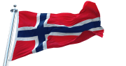 Norsk Flagg 300cm