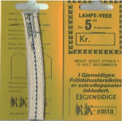 Veker for parafinlamper